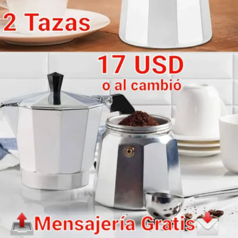 Cafetera de 2tasas en USD