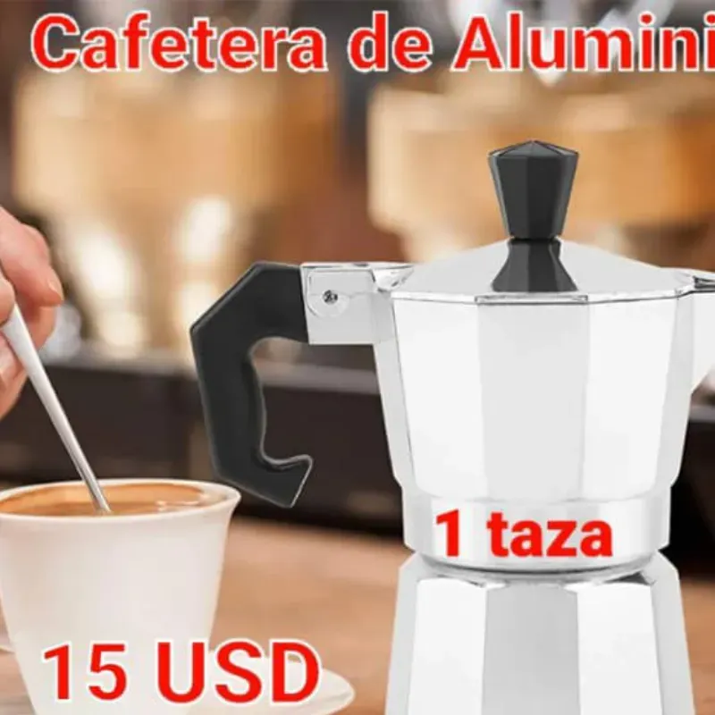 Cafetería de aluminio en USD