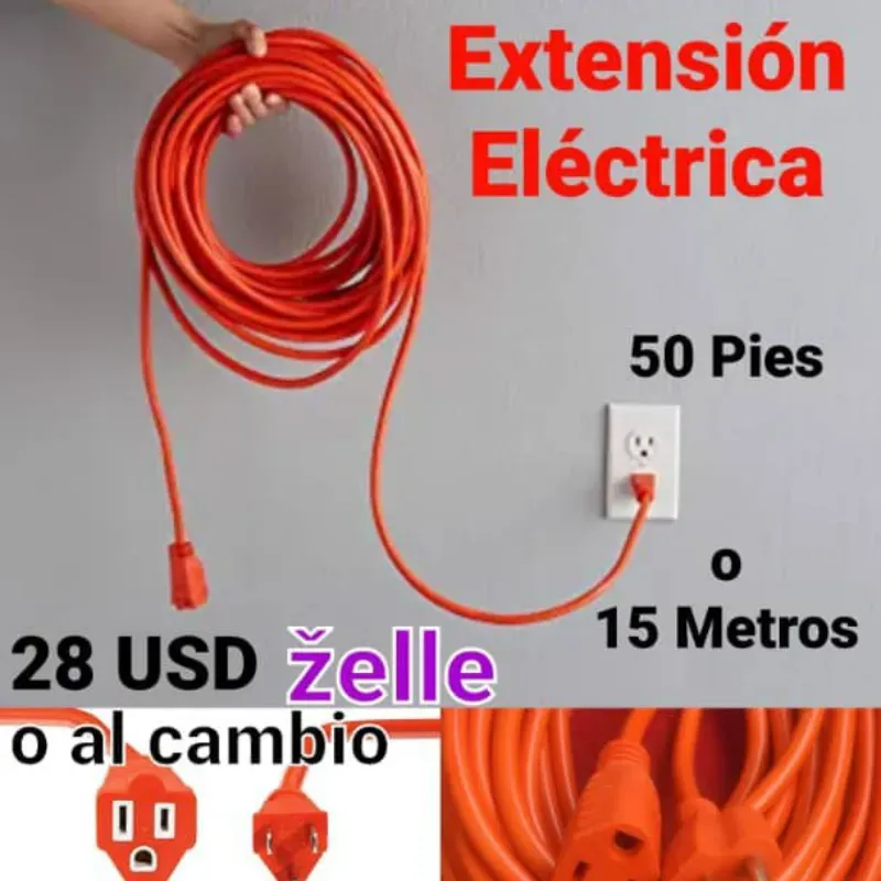 Extensión electrica en USD