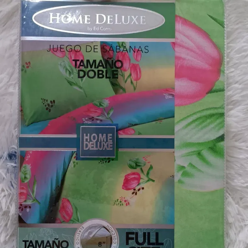 Juego de Sábanas Cameras Estampadas HOME DELUX (4 piezas) 