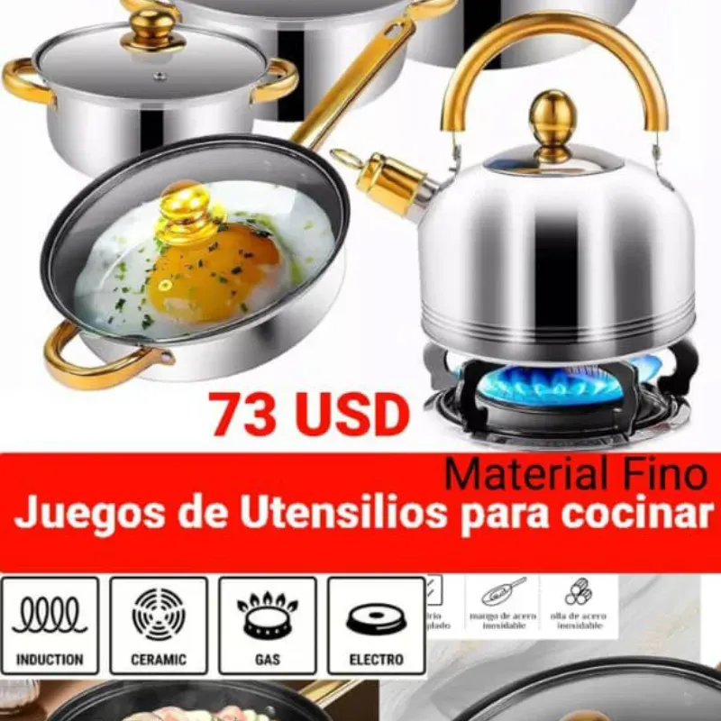 Juegos de utensilios de cocina en USD