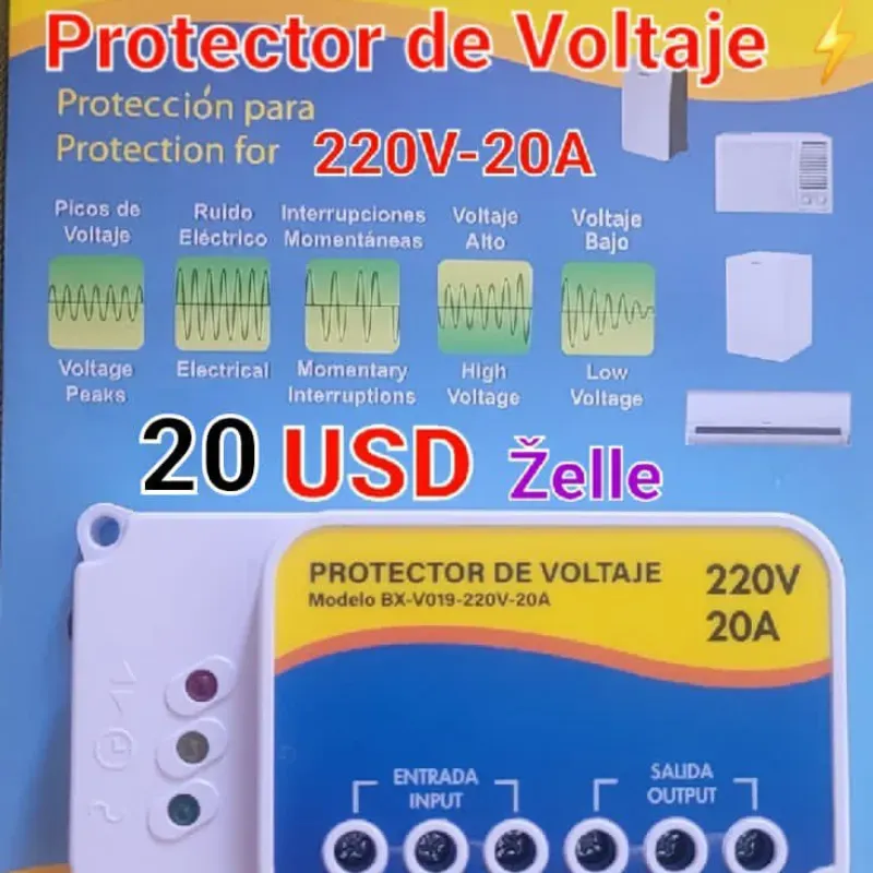 Protector de voltaje  en USD