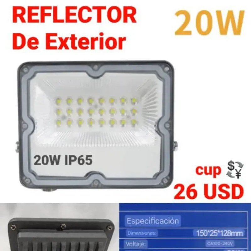 Reflector de exterior en USD