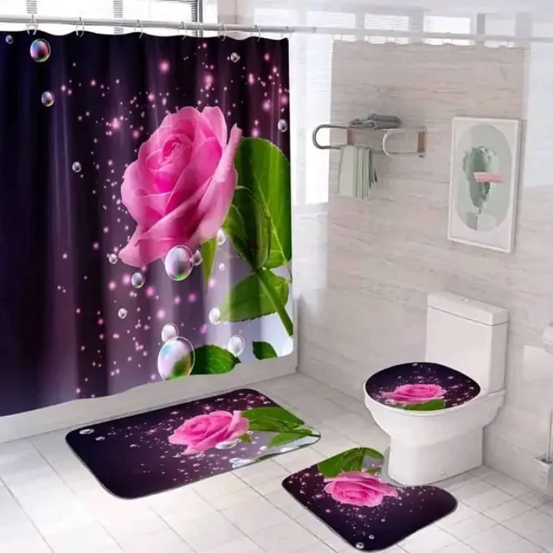 Set de baño de 4 piezas 