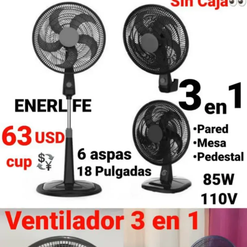 Ventilador 3 en 1 en USD 