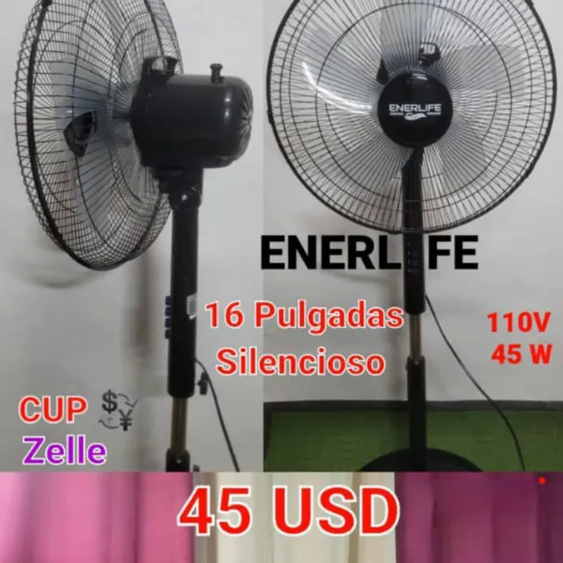 Ventilador de pedestal en USD