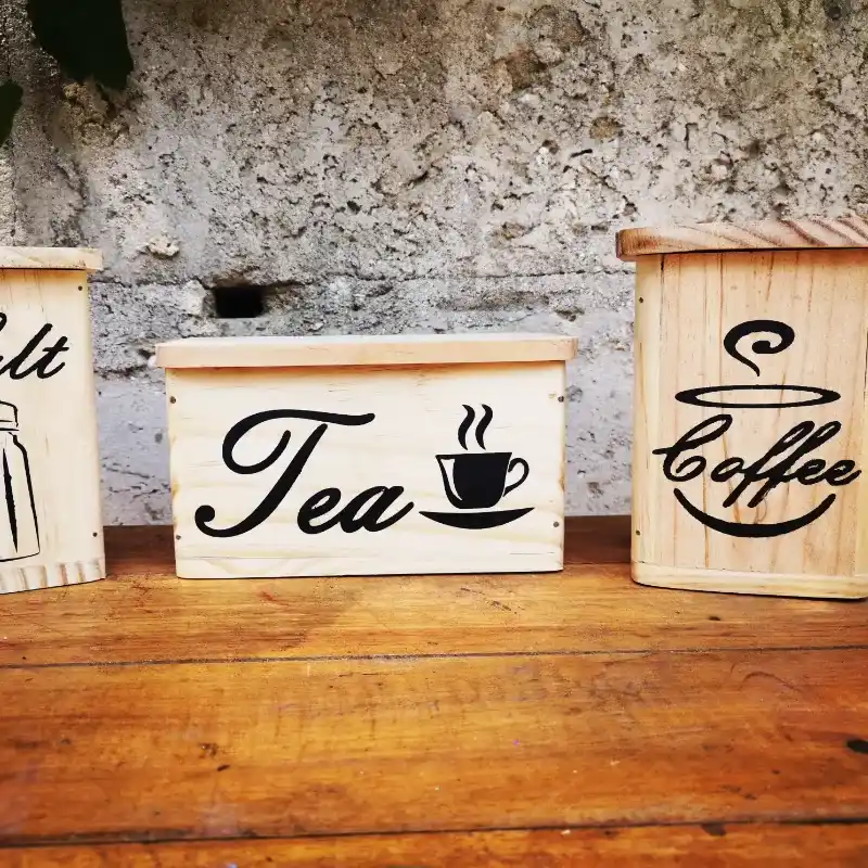 Cajitas azúcar, sal, café y té 
