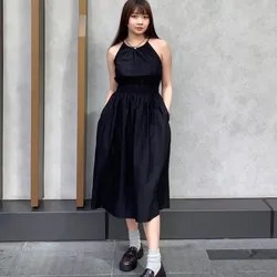 Vestido Halter tirantes