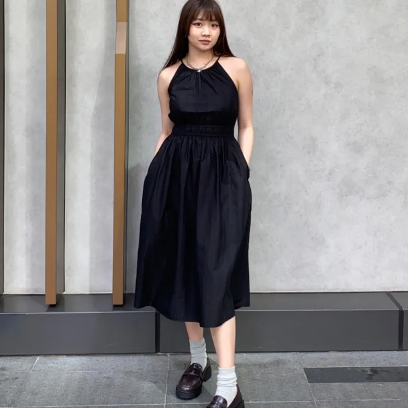 Vestido Halter tirantes