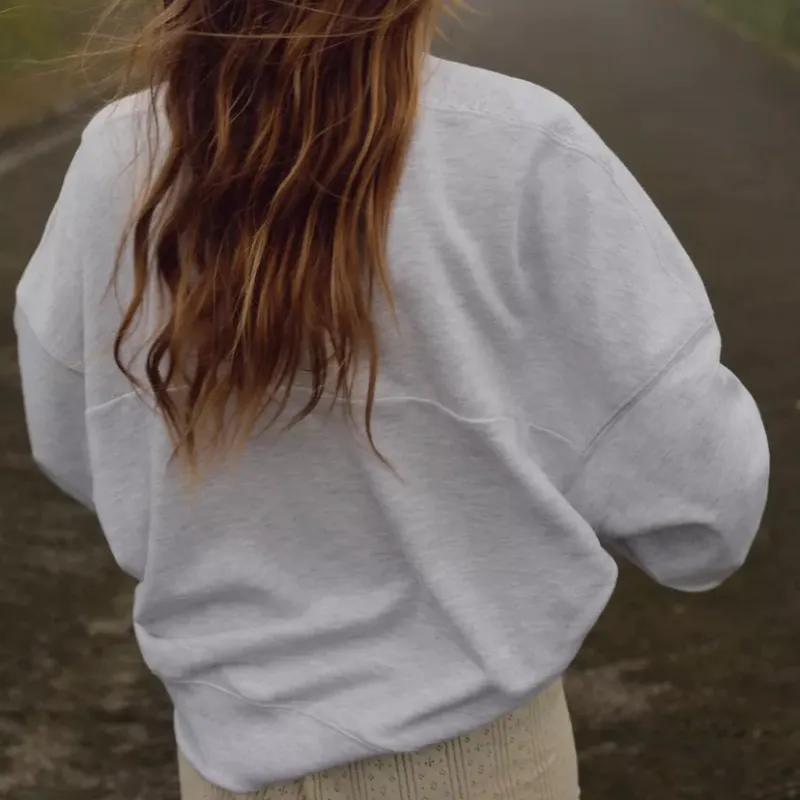 Sudadera efecto lavado 