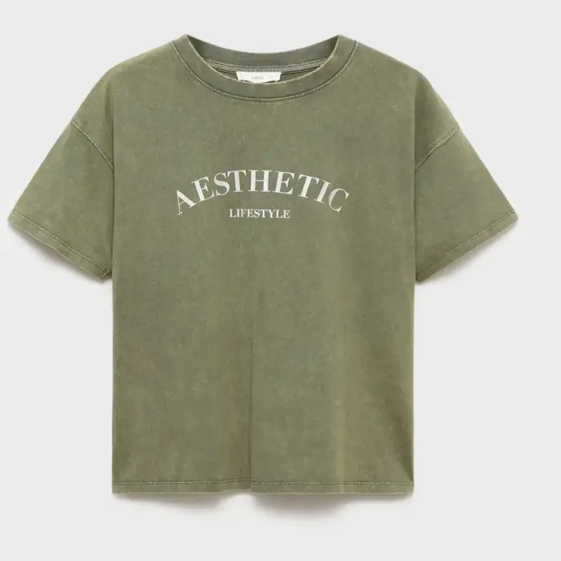 Camiseta Efecto Lavado