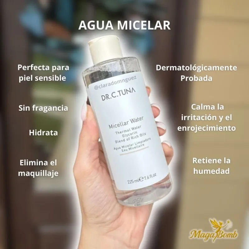 Agua Miscelar (Desmaquillante)