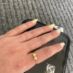 Anillos ajustables corazón 