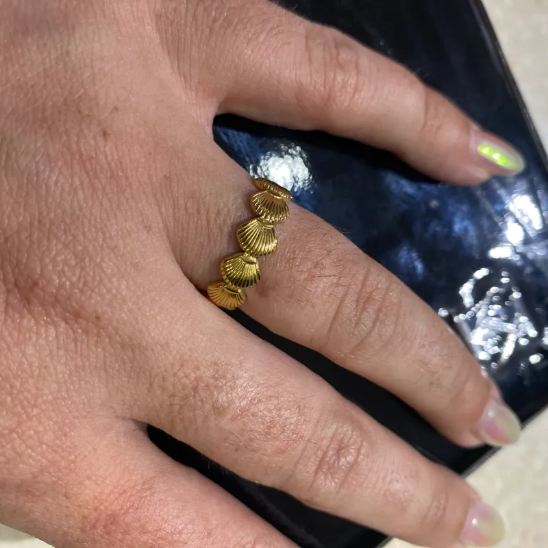 Anillos ajustables dorado 