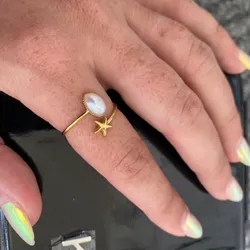 Anillos ajustables estrella