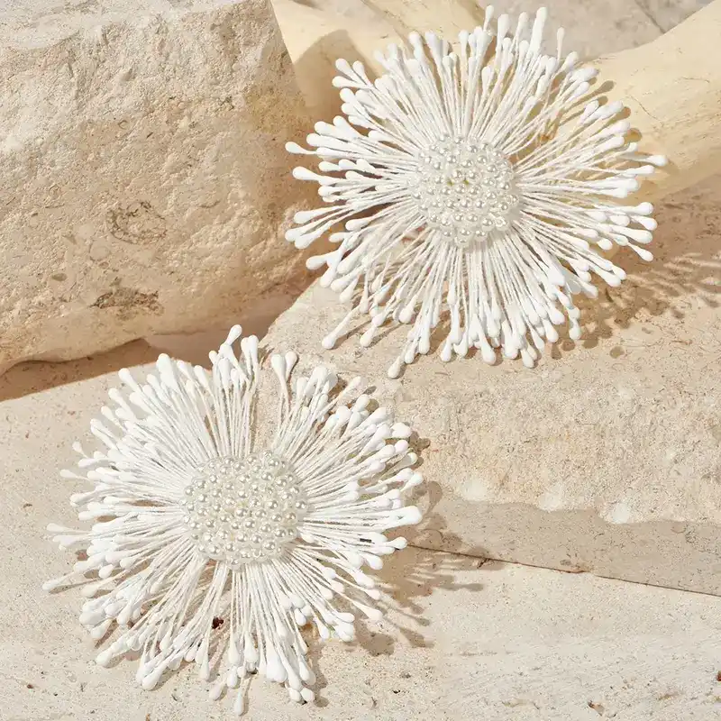 Aretes Blancos 