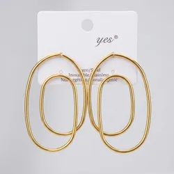 Aretes circulantes (dorados)