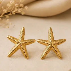 Aretes estrellas de mar