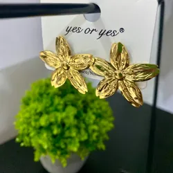 Aretes Flor