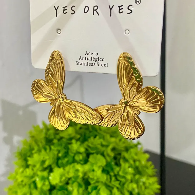 Aretes Mariposas
