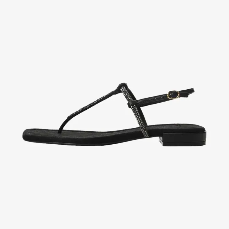 BELLES - Sandalias de dedo - black