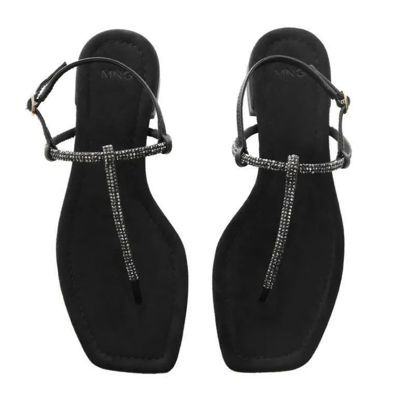 BELLES - Sandalias de dedo - black