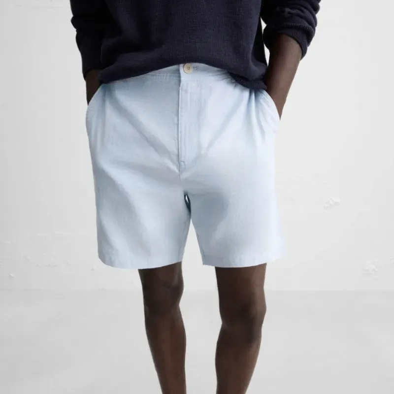 Bermuda de Lino - Algodón