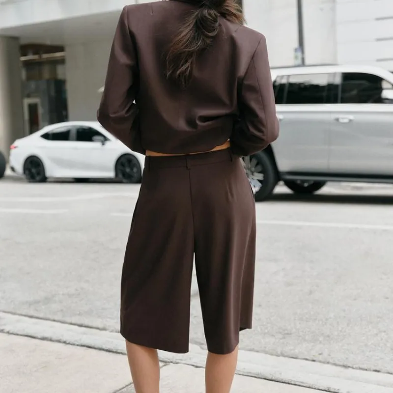 Bermuda Larga Pinzas