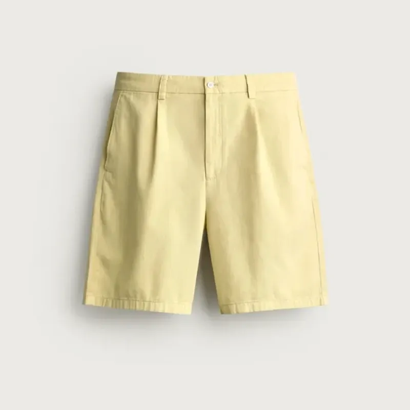 Bermuda Pliegues Regular Fit