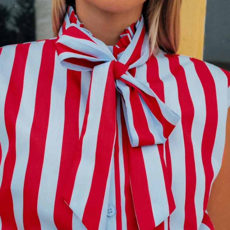 Blusa Rayas Lazo
