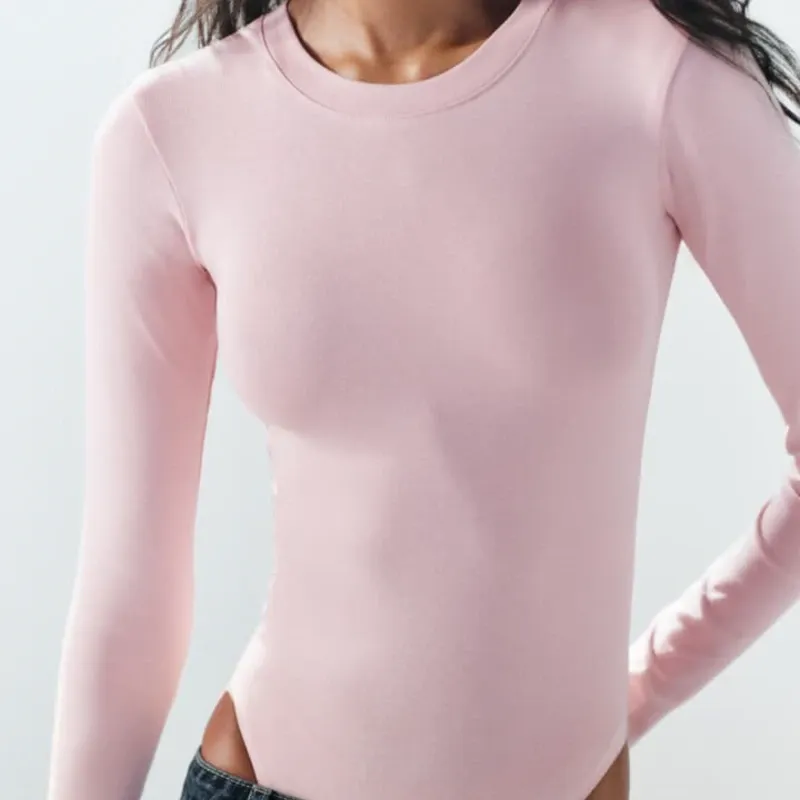 body de manga larga