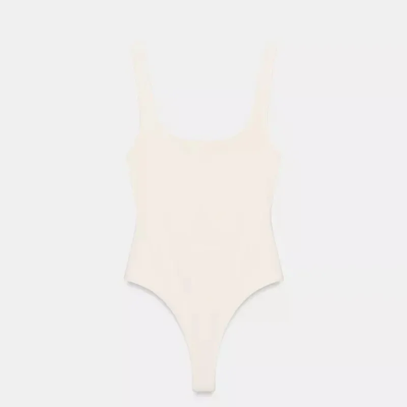 Body Elástico Escote Cuadrado