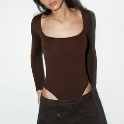 Body Escote Poliamida