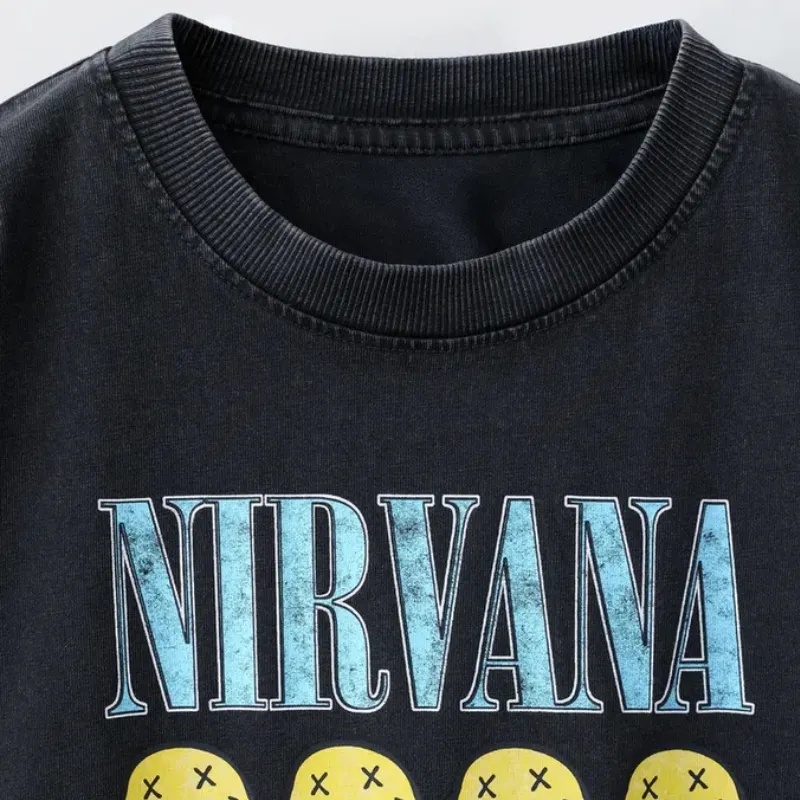 Camiseta Estampado Nirvana