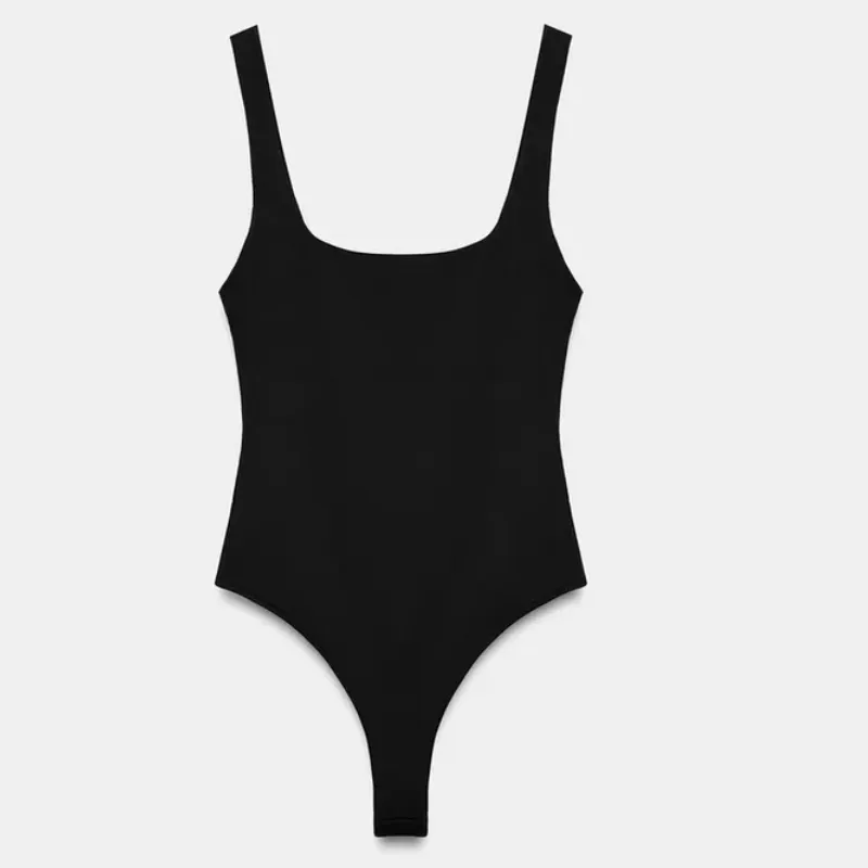Body Poliamida Escote Espalda