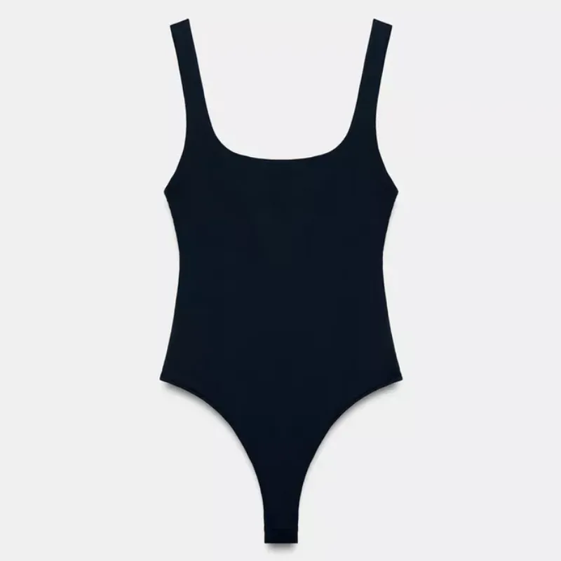 Body Poliamida Escote Espalda