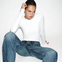 Body Poliamida Manga Larga