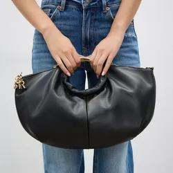 Bolso bandolera asa metálica