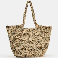 Bolso Capazo Trenzado