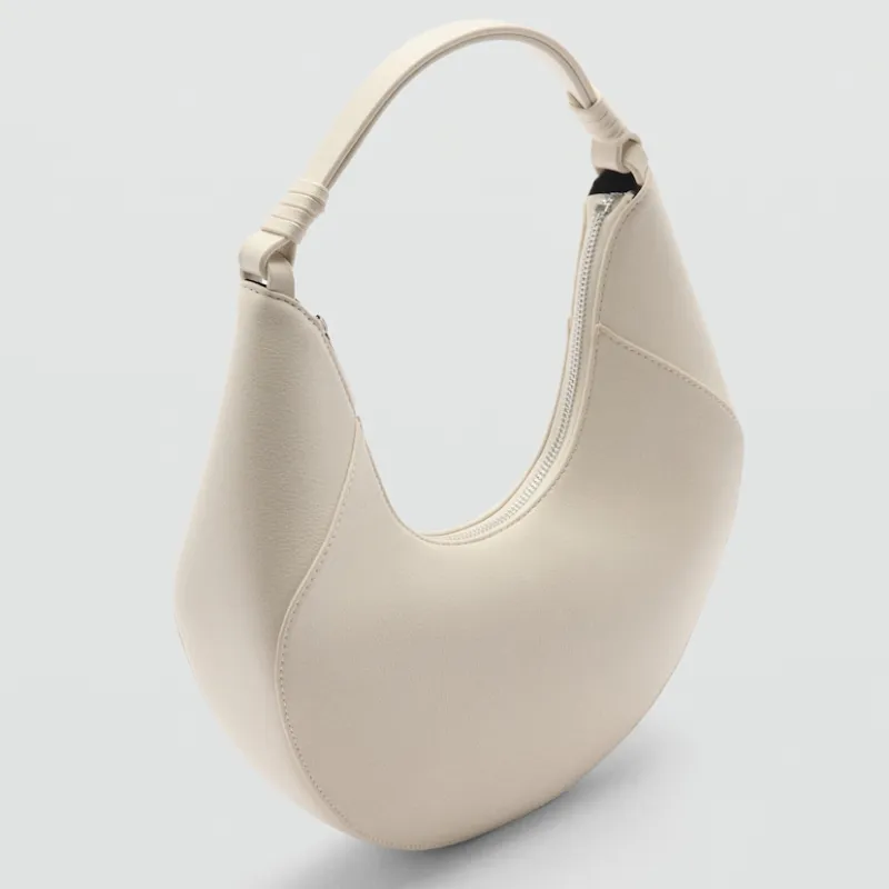 Bolso hombro efecto piel