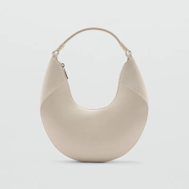 Bolso hombro efecto piel