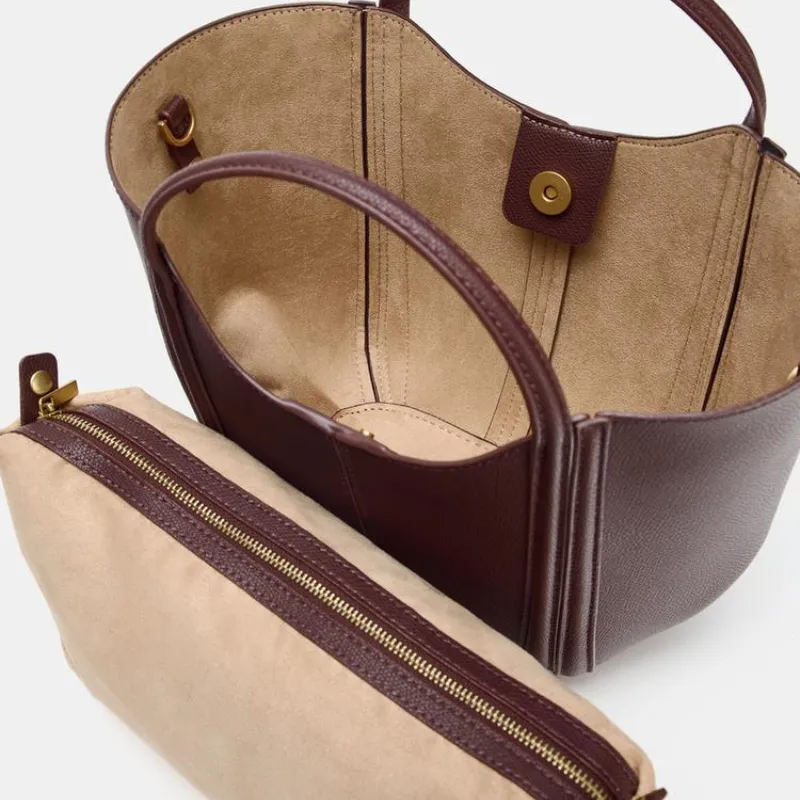 Bolso Mini city pespuntes