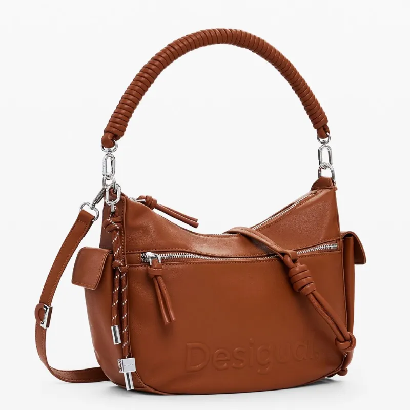 Bolso Ovalado con Logo 3D