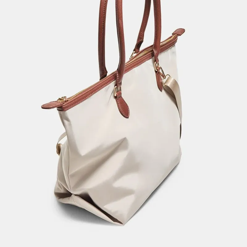 Bolso Shopper Combinado Bandolera .