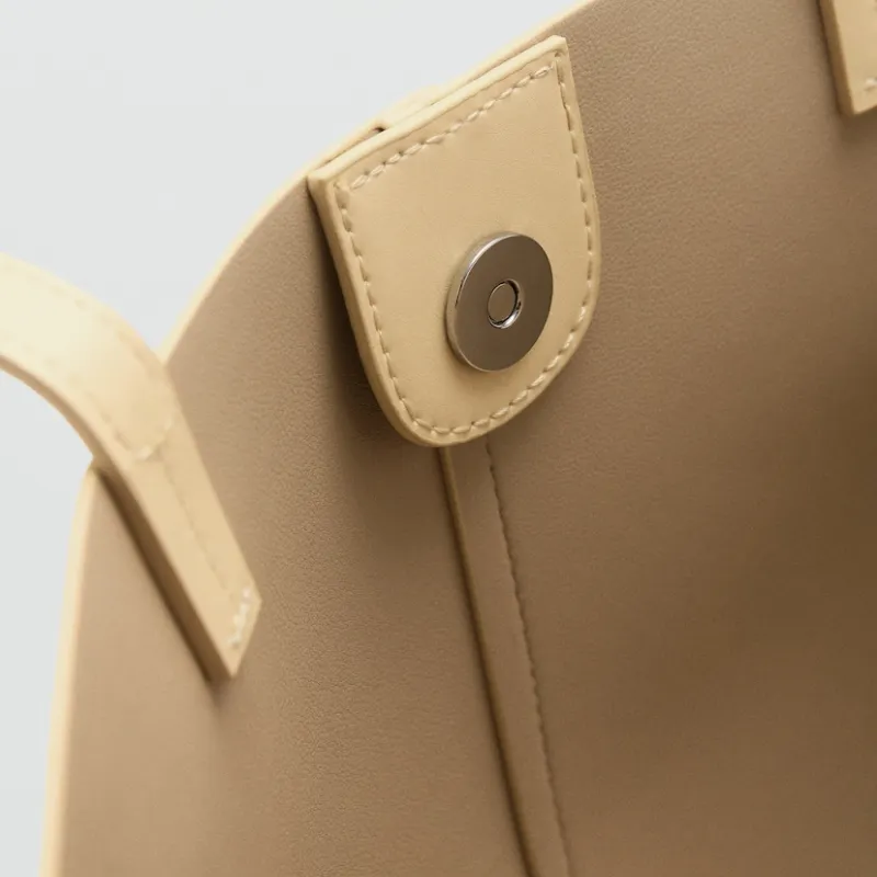 BOLSO SHOPPER EFECTO PIEL