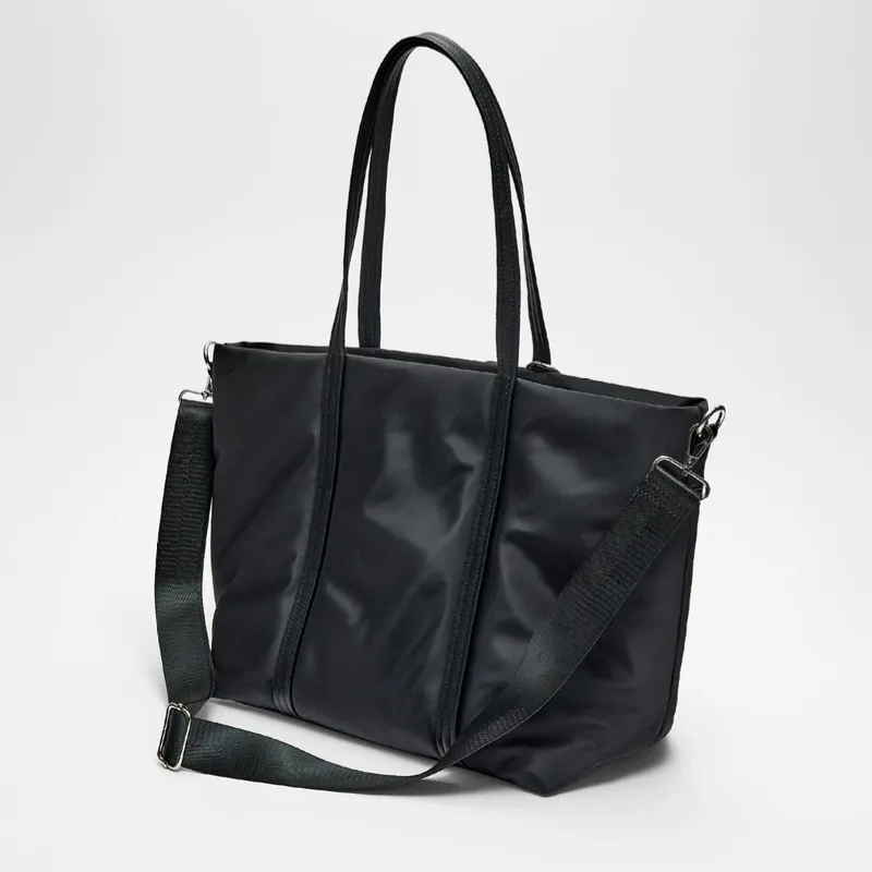 Bolso Shopper Tejido Lazo