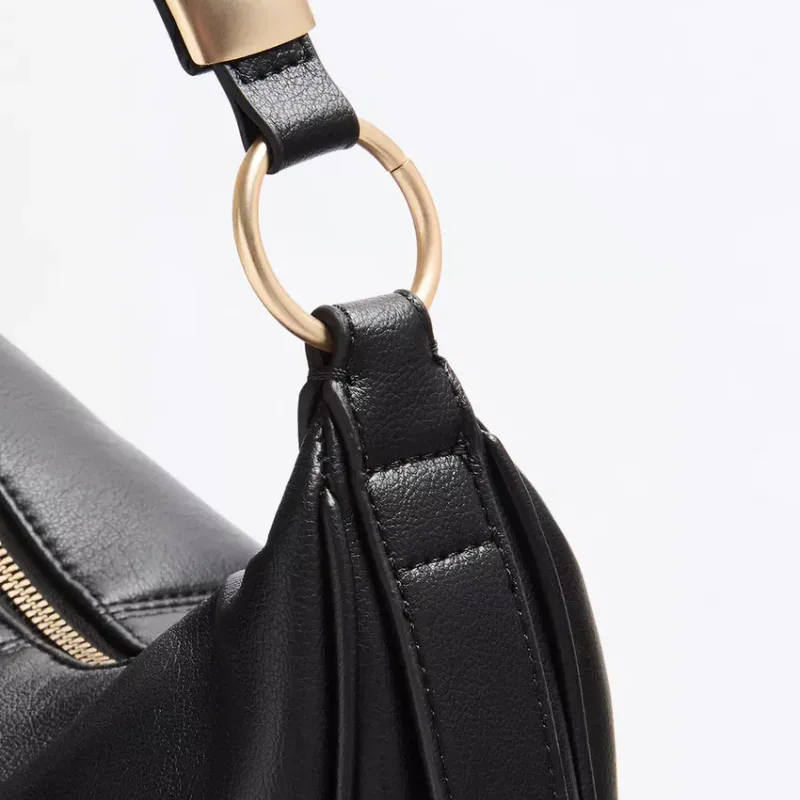 Bolsos de hombro asa metálica 