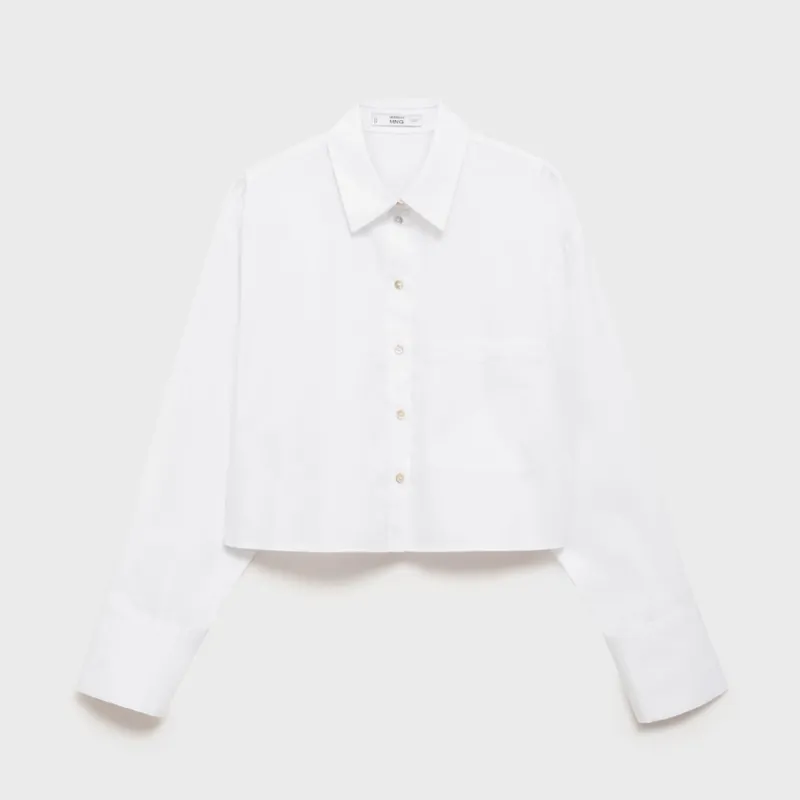 Camisa Crop Básica 