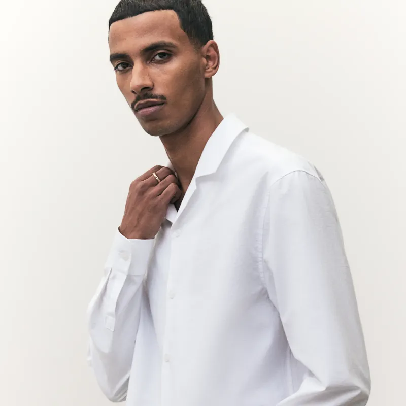 Camisa de Algodón Slim Fit