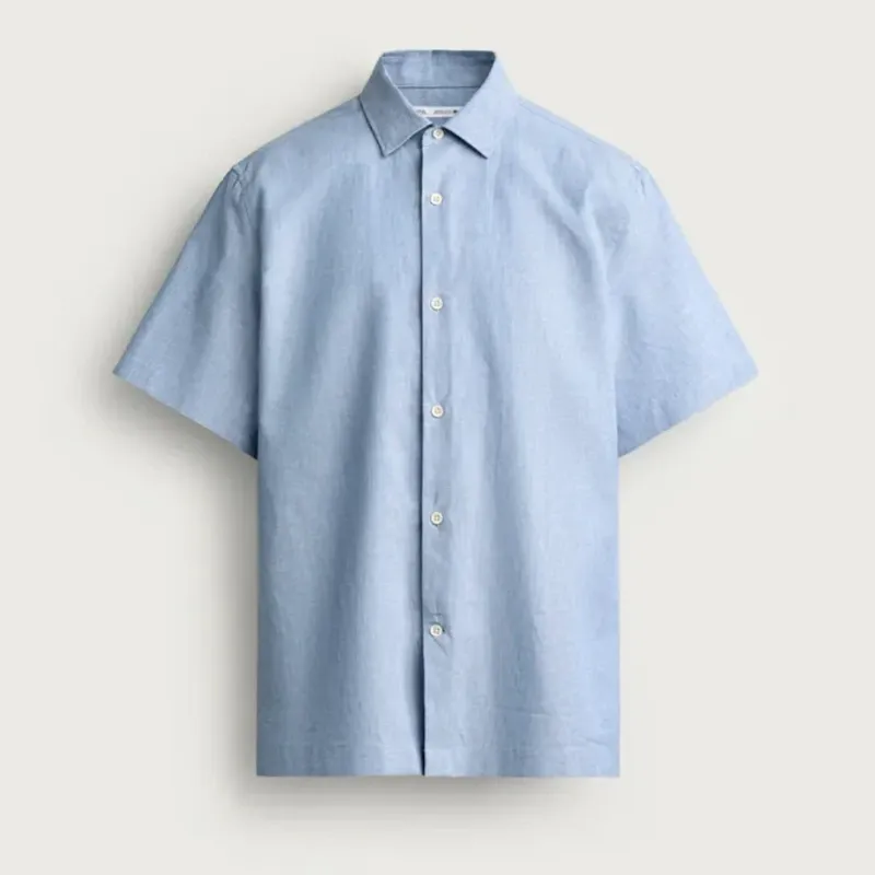 Camisa Estructura Lino